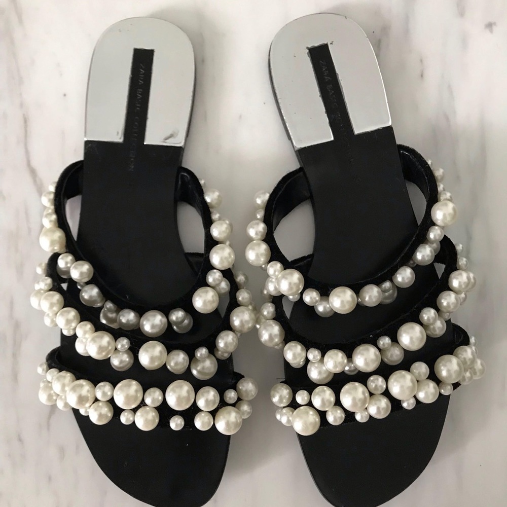 Pearl Sandals by Zara Basic Collection